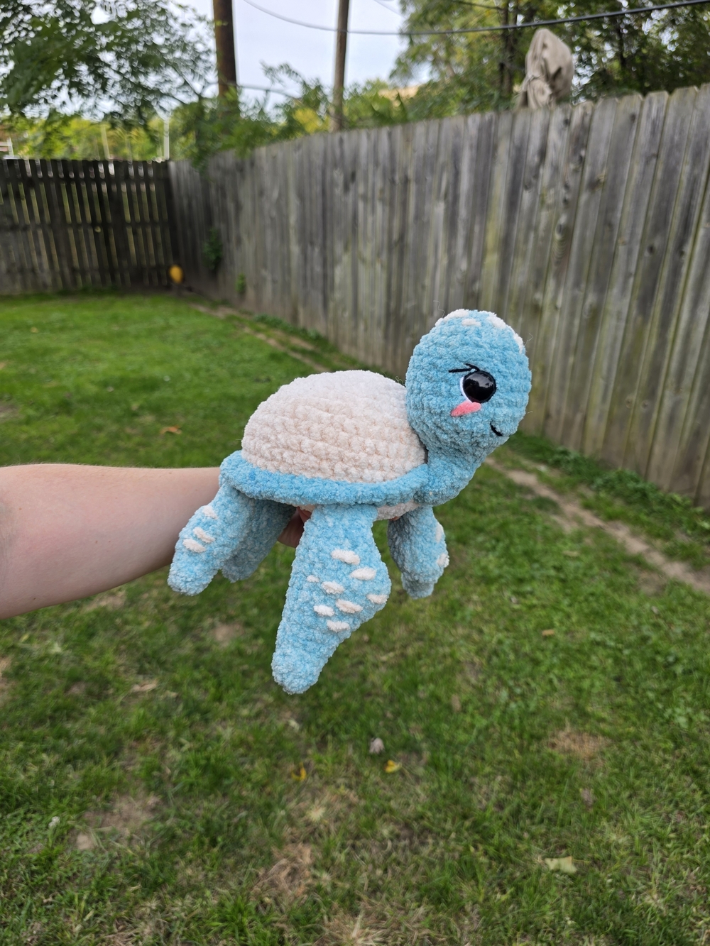 Handmade Crochet Sea Turtle